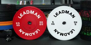 45 lb rubber weight plates