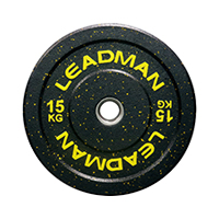 Crumb Rubber Bumper Plates Leadman Fitness