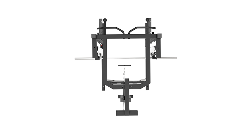 folding weight bench with squat rack