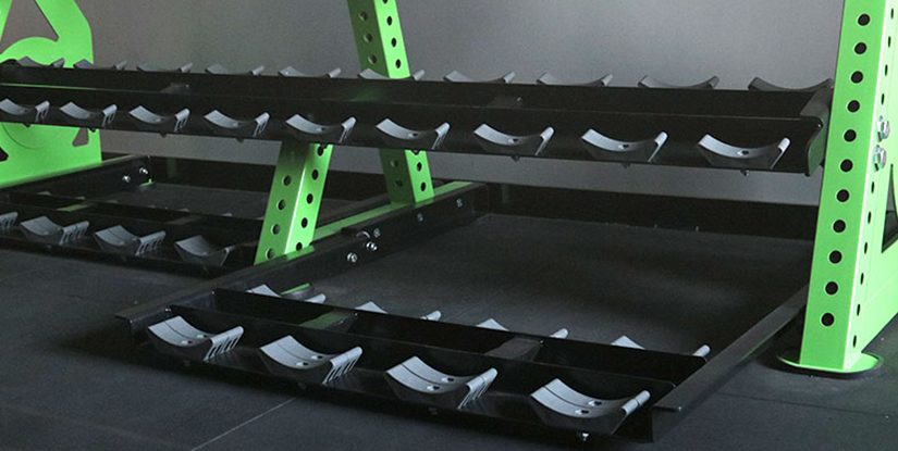 multi purpose gym storage rack