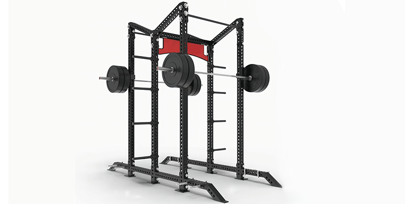 squat rack with cage