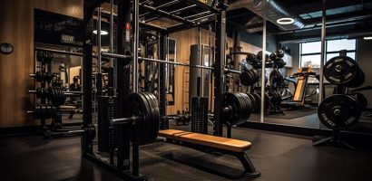 squat rack with weight stack