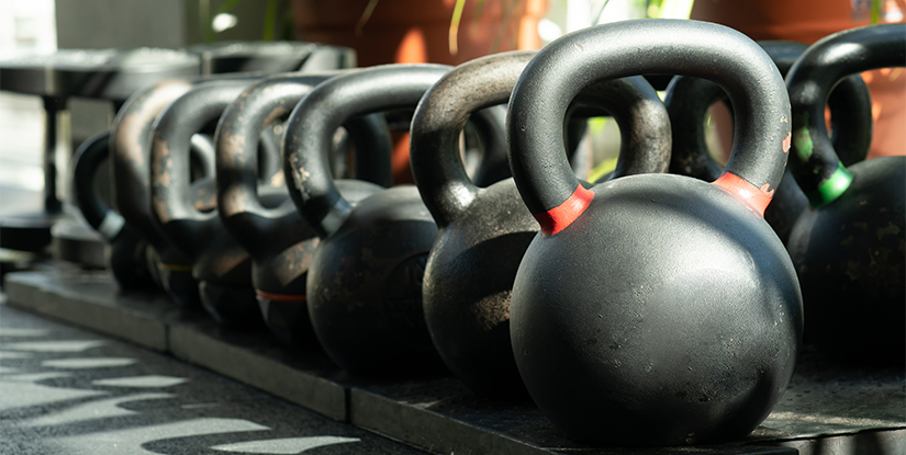 weight of pink kettlebell