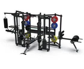 Adjustable Multi-Functional Trainer for Versatile Gym Workouts