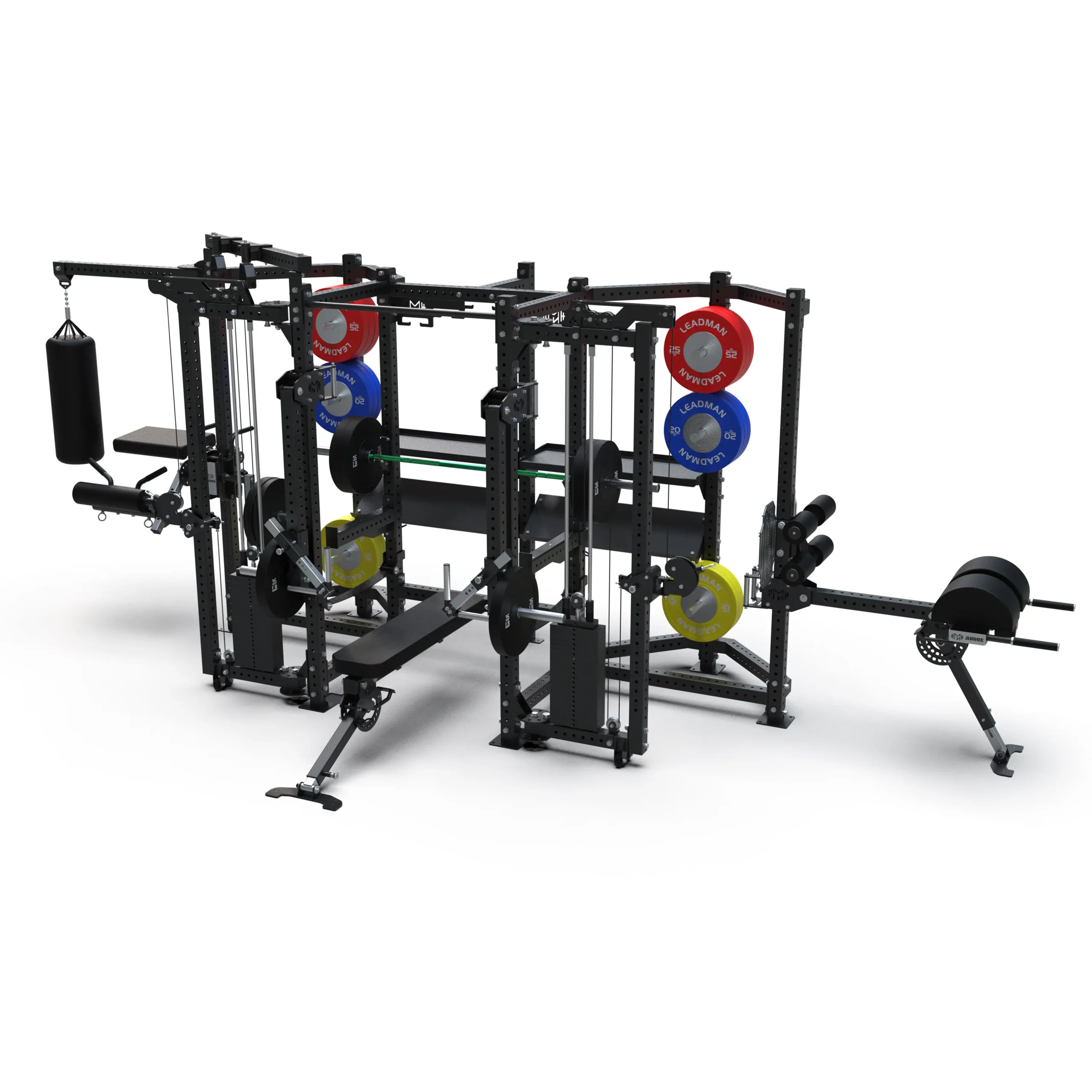 Adjustable Multi-Functional Trainer for Versatile Gym Workouts