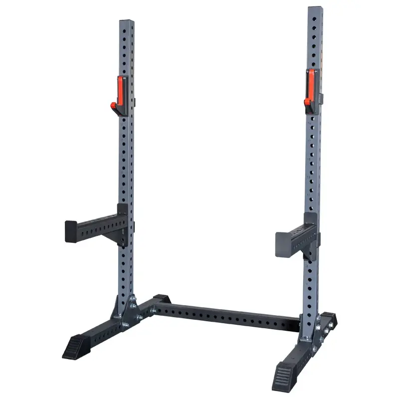 Customizable Half Squat Rack with Rig Attachment Compatibility