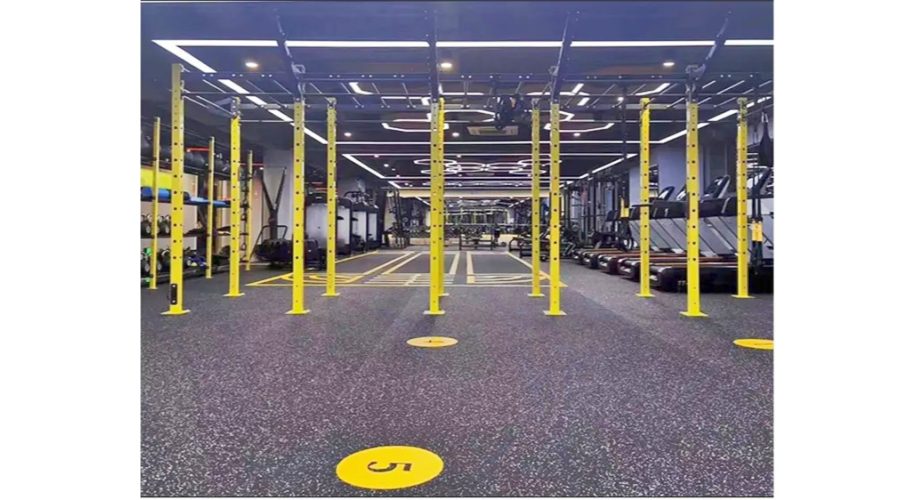 GYM Mats Composite Plus Color Large Particle Floor Mat Applications