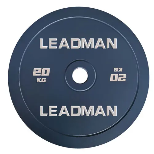 Leadman Fitness Color Cast Iron Plate with 50mm Collar Opening