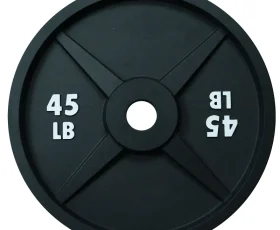 Leadman Fitness Commercial-Grade Powder Coated Cast Iron Weight Plates