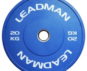 Leadman Fitness Customizable Color Rubber Weight Plates for Gym Equipment