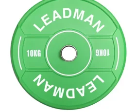 Leadman Fitness Durable Sport Rubber Weight Plates for Commercial Gyms