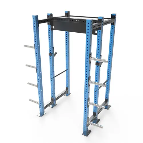 Leadman Fitness Heavy-Duty Squat Rack 6 Tubes with Adjustable Arms