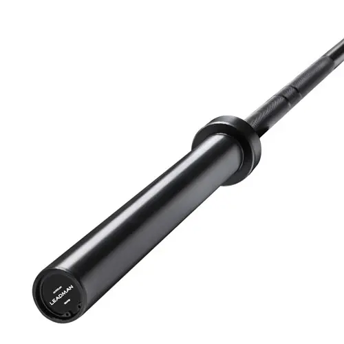 Leadman Fitness High-Performance Black Competition Weightlifting Barbell with Bearings