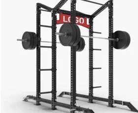 Leadman Fitness Professional Multi-Function Half Squat Rack for Fitness Facilities