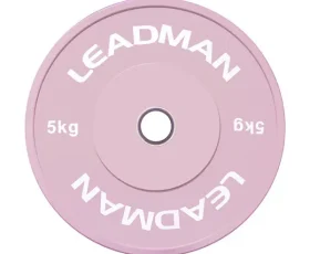 Leadman Fitness Stylish Macaron Rubber Weight Plates for Women’s Workouts