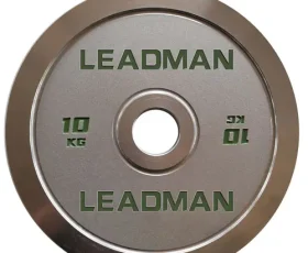 Leadman Fitness Versatile Stainless Steel Iron Plates for Weightlifting Stations