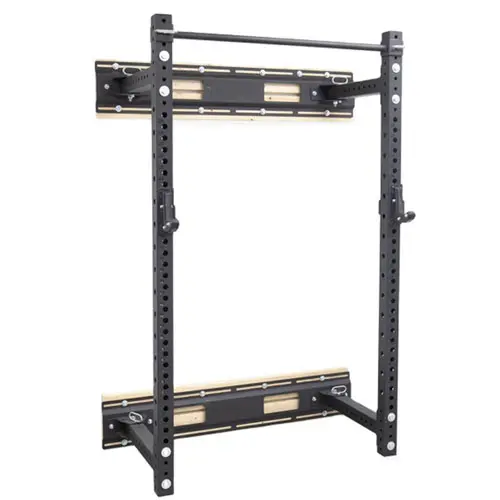 Leadman Fitness oldable Squat Rack MDSR004 for Compact Fitness Spaces