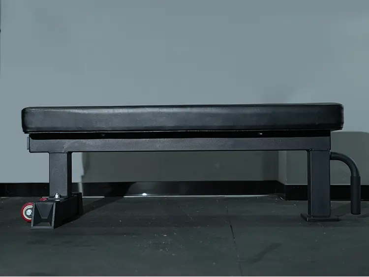 MD002 Weight Bench features movable wheels