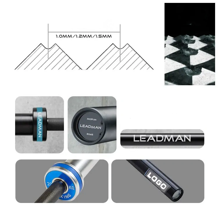 The needle bearings increase th Leadman Fitness