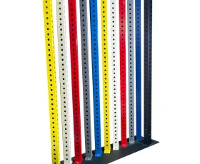 Uprights Storage Rack Optimal Hole Patterns & Unrivaled Adjustability