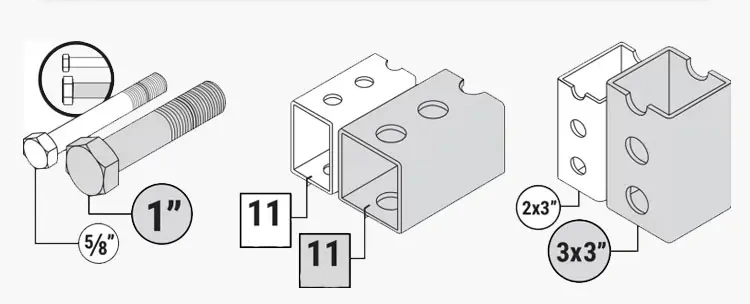 Zinc Plated Band Pegs This rack is equipped